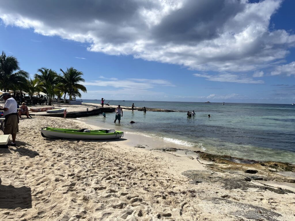 Cozumel's waters are pristine and inviting