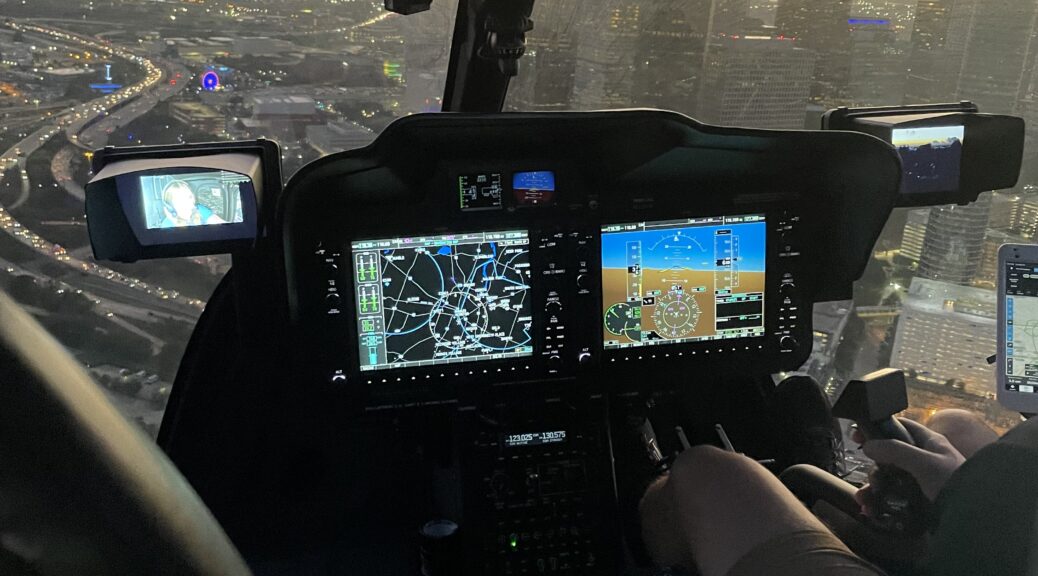 Houston helicopter cockpit during NTSB mid air collision hearing