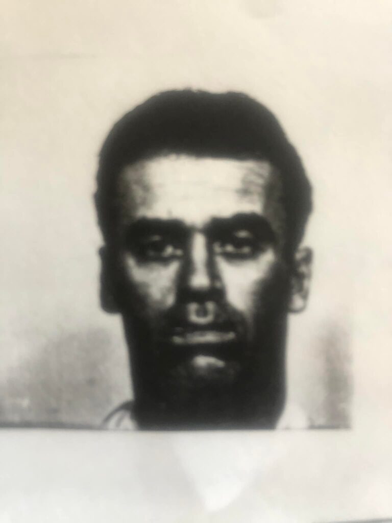 Paul Taylor Jr. booking photo taken during the investigation into the Rebecca Beard case.