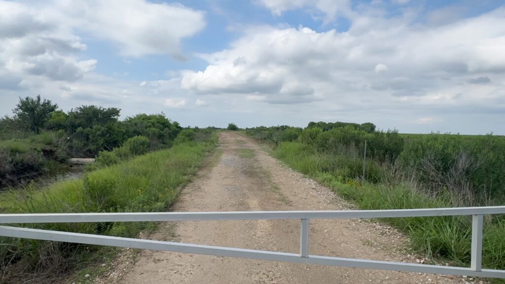 Location inside the Brazoria County Wildlife Refuge where a witness led investigators in the Rebecca Beard case.