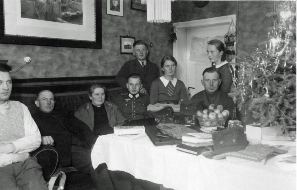 Pein family gathered for their last Christmas together in their Berlitt home in Germany
