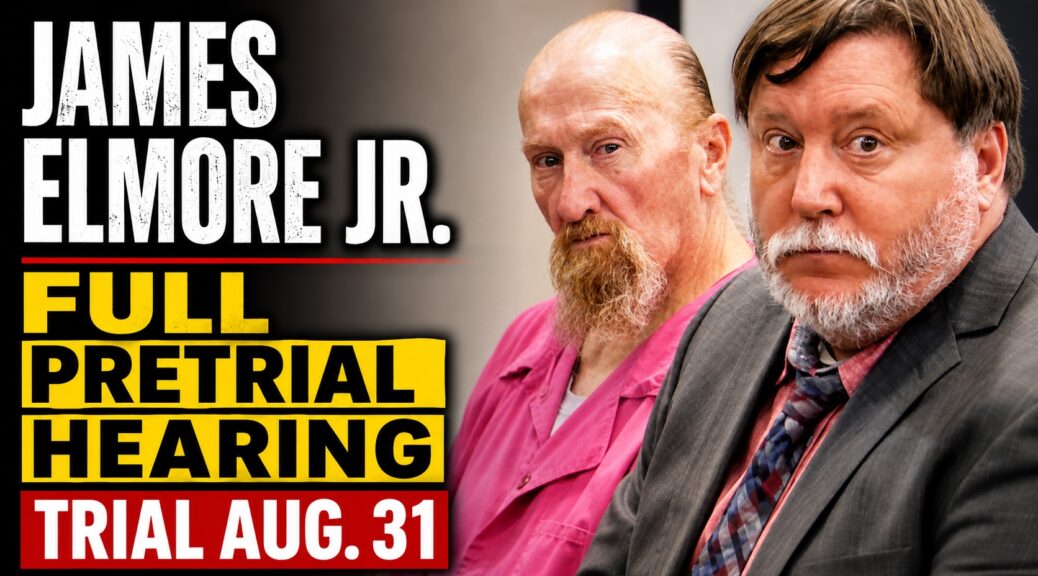 James Elmore Jr. in court ahead of his Aug. 31 manslaughter trial in Galveston County.