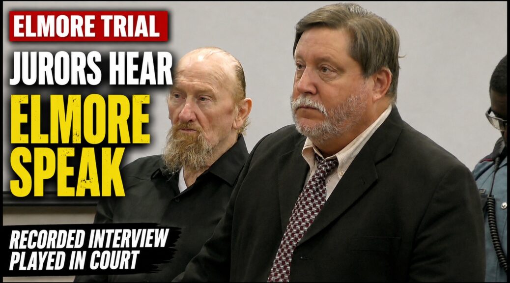 James Elmore Jr. seated in court beside his attorney during jury selection in Galveston County.